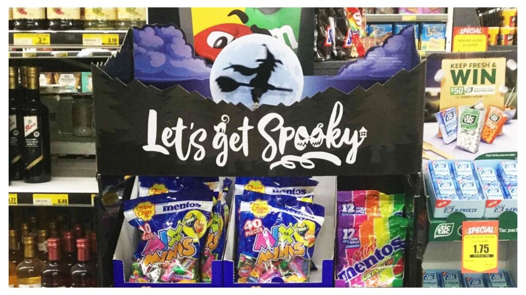 Let's get spooky display