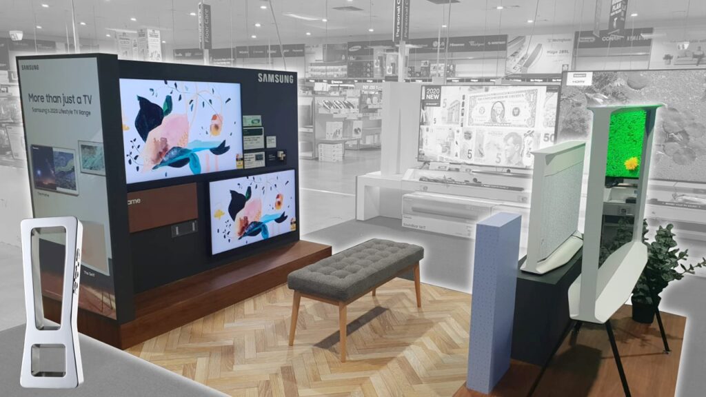 Samsung boutique display