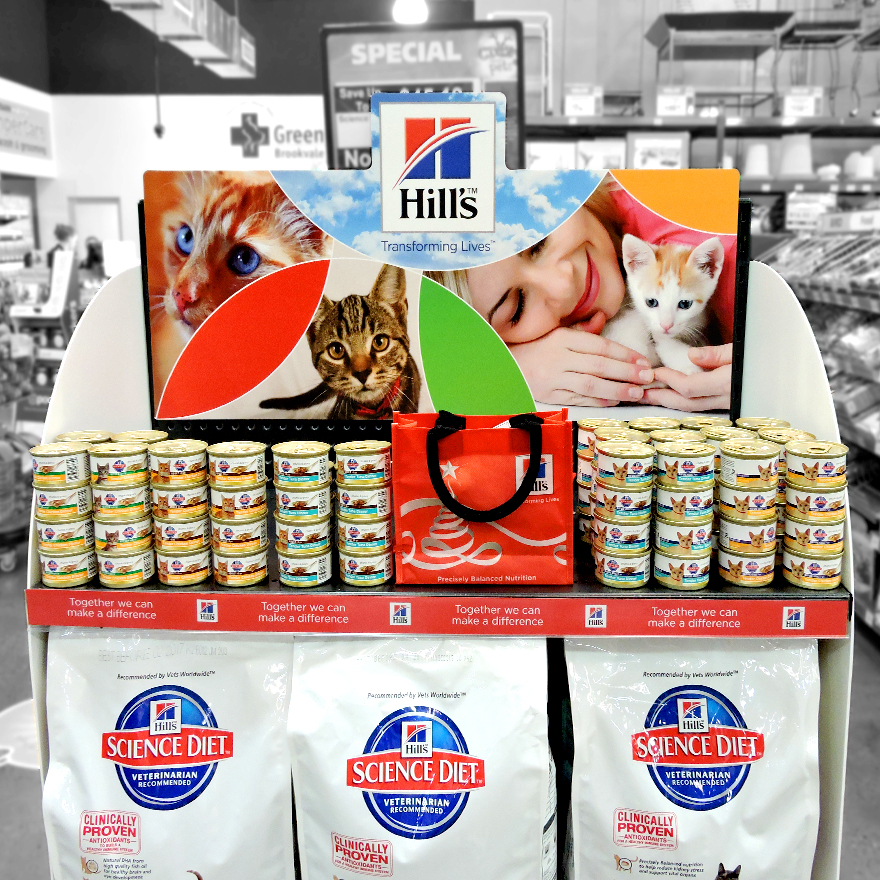 Hills pet retail order sale