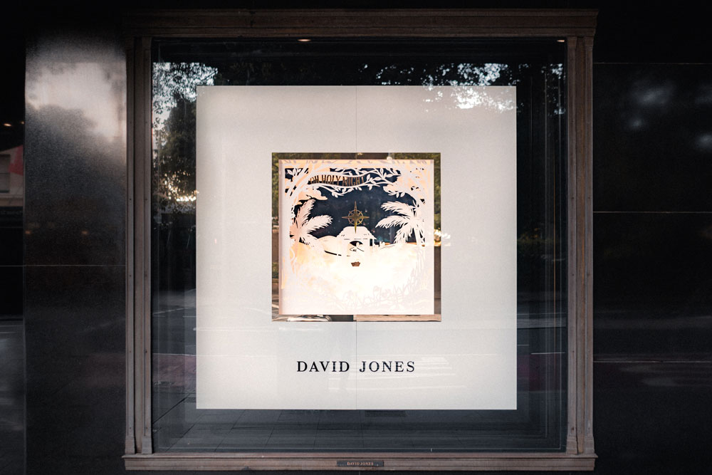 David Jones window